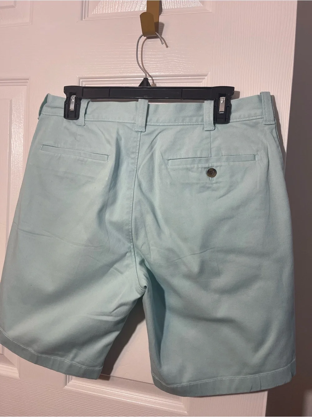 J. Crew Mint Green Flat Front Chino Shorts